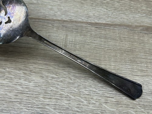 Vintage WM Rogers MFG Co. Desire Pattern Extra Plate Pie / Cake Server - Picture 3 of 8