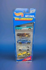 1998 Hot Wheels 50s Cruisers 5 Car Pack Cadillac Custom Hot Rods Copper Bike 