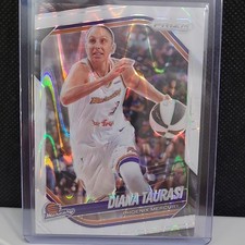 Panini 2025 White Seismic Prizm WNBA Diana Taurasi #7 Phoenix Mercury