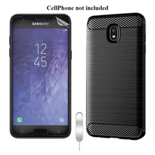 Anti-Strike Screen Protector Anti-Slip Case for Samsung Galaxy J7 2018 SM-J737V