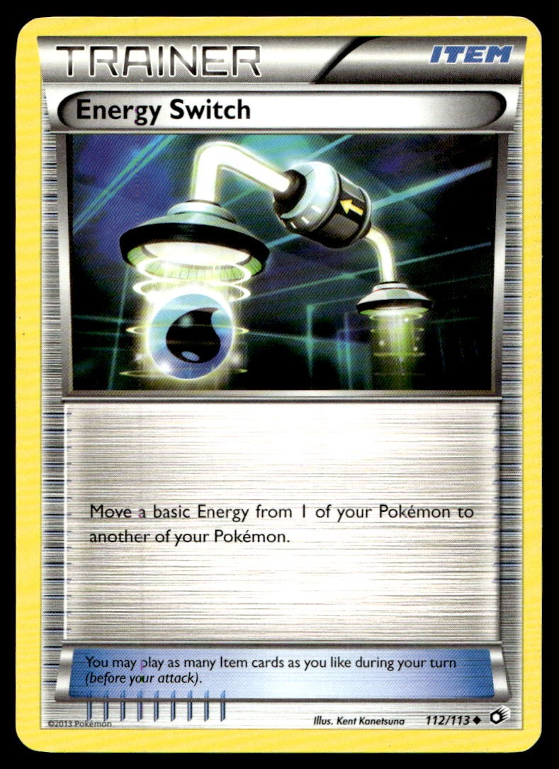 Energy Switch Legendary Treasures Uncommon 112/113 2013 Pokemon TCG