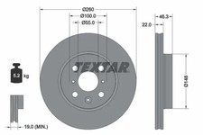 Disque de frein Toyota AYGO