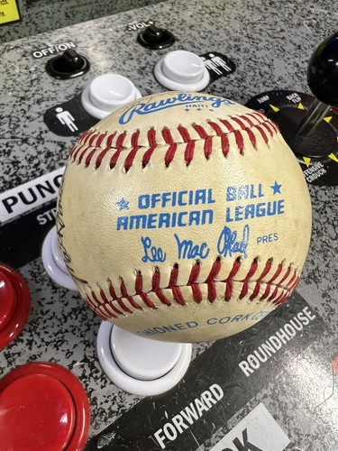 1983 Blue Jays & Oakland A's Signed Autographed AL Baseball Dave Stieb + 6 Autos - Picture 13 of 13