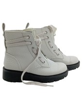 Stivali donna UGG Combat Boot bianchi modello serpente numero 37 ecopelle