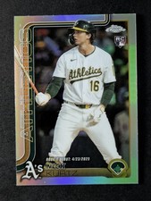 2025 Topps Chrome Update NICK KURTZ Rookie RC Refractor Athletics #USC180