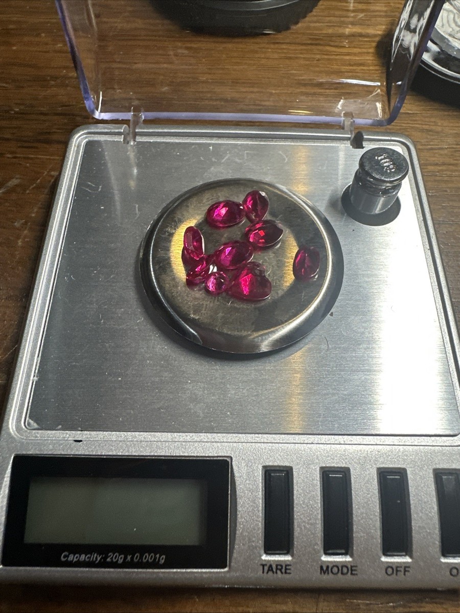 Synthetic Ruby Lot 10.9cts | eBay