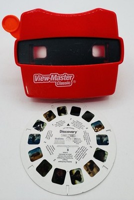 View-Master Classic Red Viewer with Discovery Kids Endangered Species Reel 2020