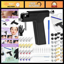 Professional Ear Piercing Gun Tool Kit - Safe, Easy, and Quick Piercing System