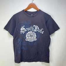 Vintage South Pole Y2K Sun Faded T Shirt Medium
