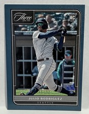 2022 Panini Three and Two Julio Rodriguez Rookie Full Count /32 #125 Mariners