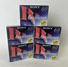 Lot Of 5 Sony DVM60EX2 MiniDV Cassette DVC Excellence Series 60 Minute