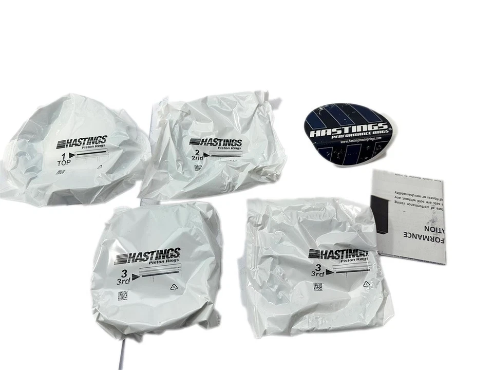Conjunto de anéis de pistão Hastings C5532030 8 cilindros NOVO FRETE GRÁTIS RÁPIDO - Imagem 2 de 4