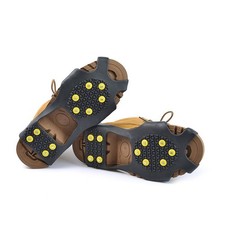 Anti Rutsch Schuhspikes Ice Grips Schuhkrallen Steigeisen für Schuhe Größe 29-49