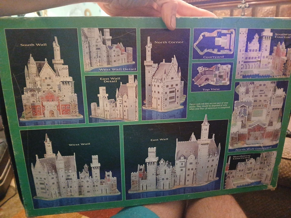 Puzzle 3D Puzzle 3D Castillo Alpino Más de 1000 Piezas Diseño Realista Completo Foto 3 de 3