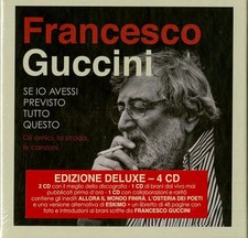 FRANCESCO GUCCINI - Se Io Avessi Previsto Tutto Questo (4XCD) Compilation - 2015