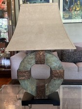 Uttermost Carved Slate Body Indoor/Outdoor Ta...