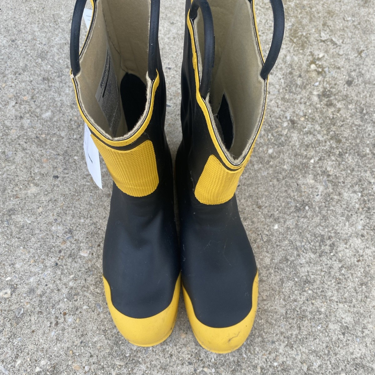 Honeywell Firefighter Turnout Rubber Boots Size 16 Wide New | eBay