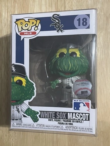 SOUTHPAW WHITE SOX MASCOT Funko Pop MLB Chicago 18 Vinyl Figure With Protector