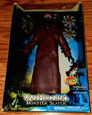 Van Helsing Monster Slayer 12'' Figure Spinning Tojo Blades Jakks Pacific 2004
