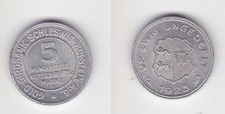5/100 Token Coin Gold Giro Bank Schleswig Holstein 1923 (168653)