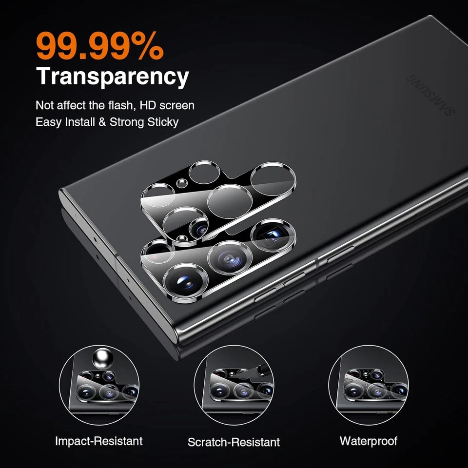 LK 2 Pack for Samsung Galaxy S23 Ultra Screen Protector [Soft TPU Transparent  - Image 4 of 4