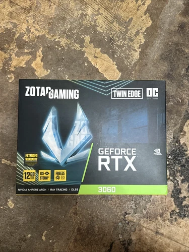 ZOTAC GAMING GeForce RTX 3060 Twin Edge OC 12GB GDDR6 Graphics Card