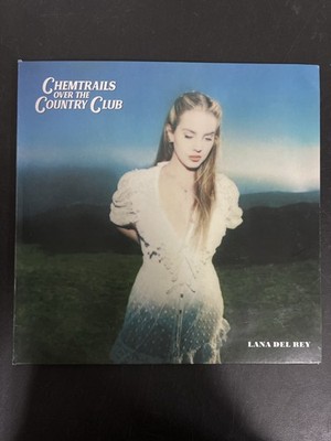 Lana Del Rey - Chemtrails Over The Country Club LE Red Vinyl USED NOT TESTED