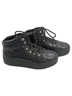 Vagabond Shoemakers Damen Stiefel Gr. 36 Schwarz Leder gefüttert