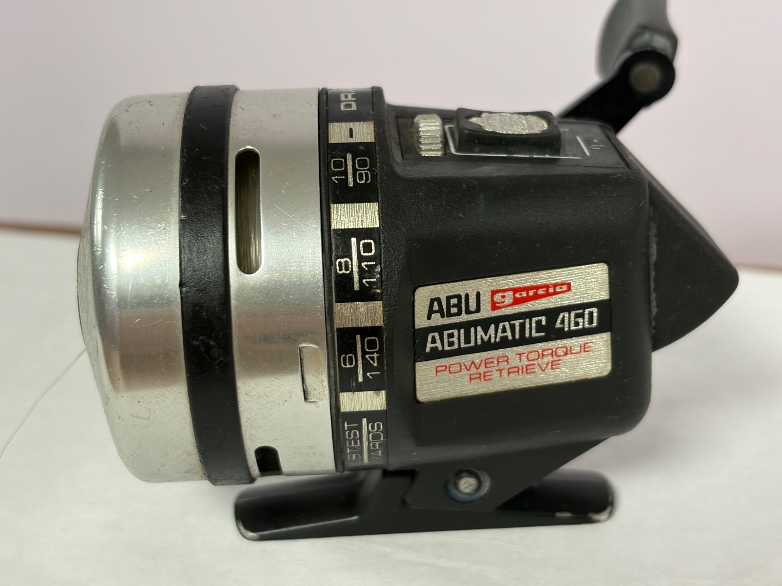 Vintage Abu Garcia Abumatic 460 Spincast Reel - Made in Japa