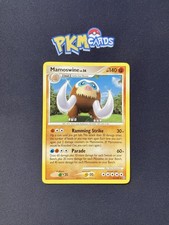 Pokemon TCG Mamoswine Stormfront 21/100 Regular Rare MP.