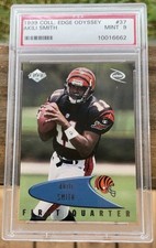 Collector's Edge Odyssey Akili Smith #37 Rookie PSA 9 Cincinnati Bengals Card. rookie card picture