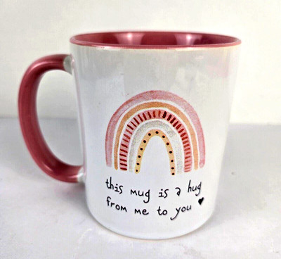 Virtual Hug Gift  ''This Mug is A Hug from Me to You'' /PRICE REDUCED