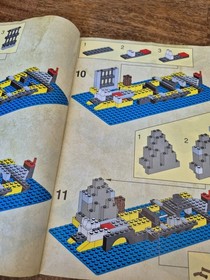 LEGO PIRATES 6296 SHIPWRECK ISLAND INSTRUCTIONS MANUAL ONLY 1996