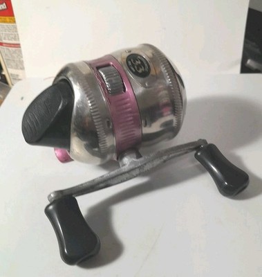 Zebco 33 Casting Reel, Authentic Since 1954, Purple