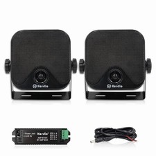 4'' 100W Heavy Duty Waterproof Bluetooth Speakers Mounted for ATV UTV Golf Cart