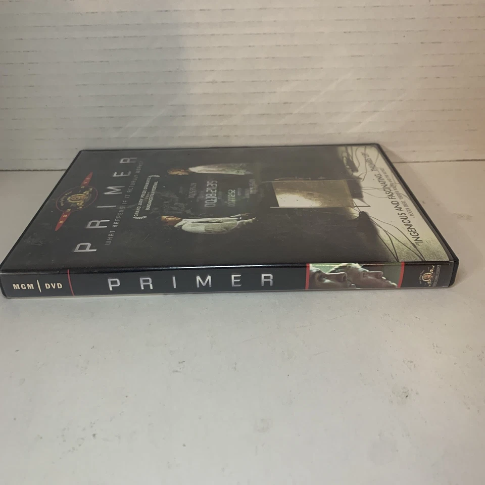PRIMER DVD (2004) Shane Carruth – OOP rare Sci-Fi Cult Classic - Image 3 of 4