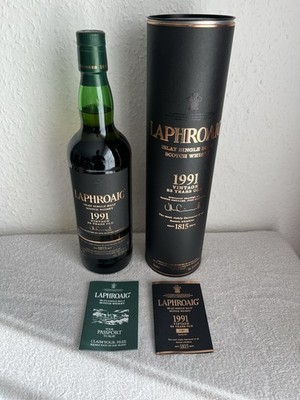 Laphroaig Vintage 1991, 23 years old, 52,6 %vol, 700ml, Islay Single Malt