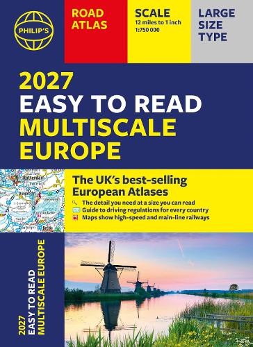 Philip's 2027 Easy to Read Multiscale Road Atlas by Maps Philips (PB 2026) - Image 9