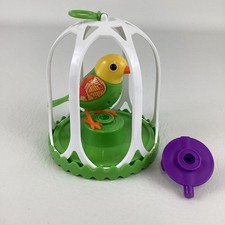 DigiBird Interactive Electronic Pet Bird Tweets Sings Whistles MagicTunes w Ring