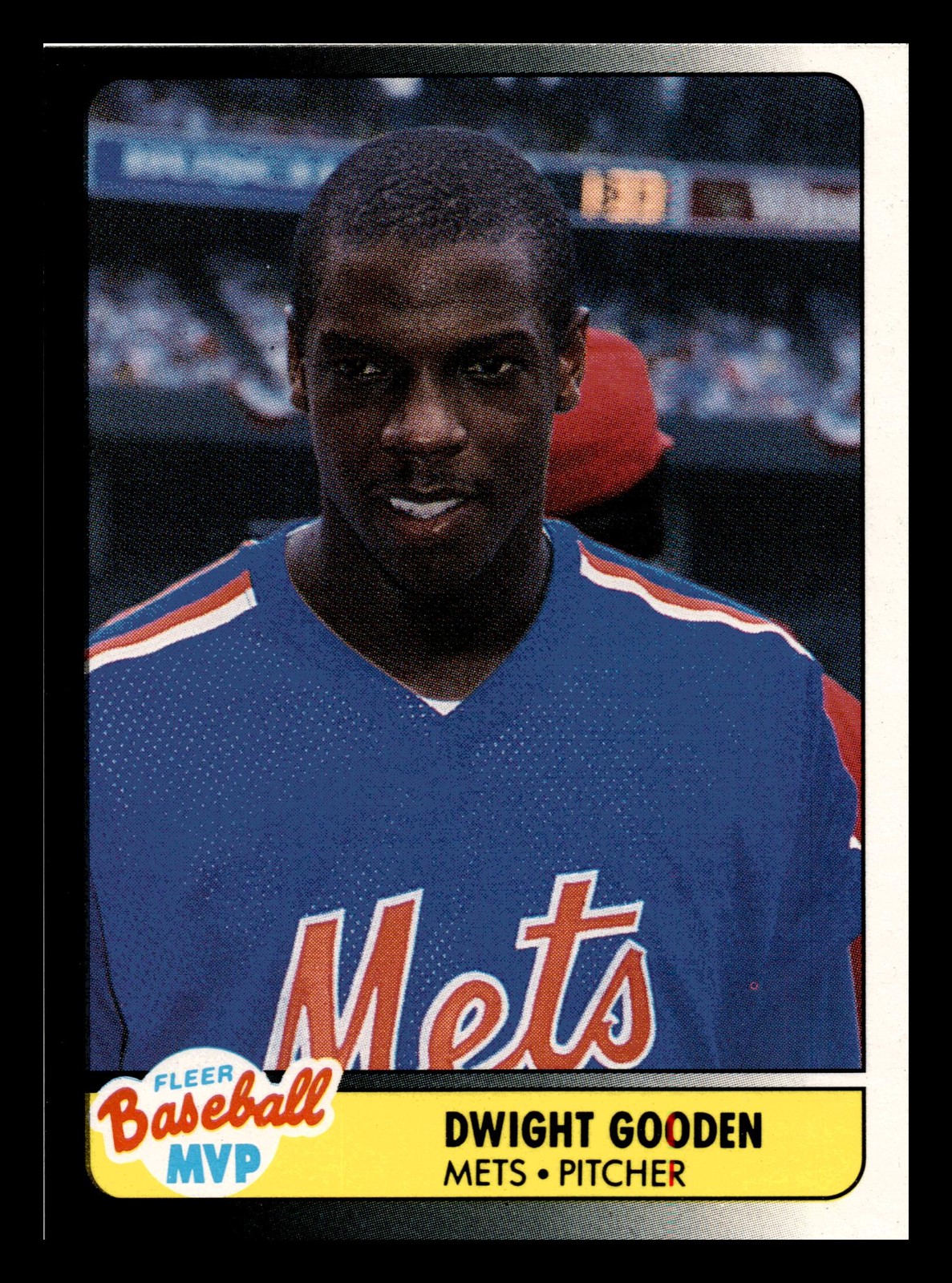 1990 Fleer Baseball MVPs Dwight Gooden #12 New York Mets Near Mint NM