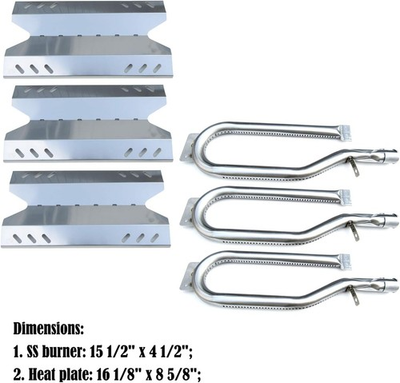 #ad #ad Stainless Steel Grill Burner Tube Heat Plate for Members Mark BQ06042 1 Samsclub $38.83