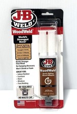 JB Weld WoodWeld Quick Setting Wood Adhesive 3770 PSI Light Tan 0.85 fl oz New