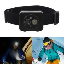Head Mounted Action Camera 1080P Adjustable Video For Outdoor Use