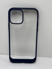 casekoo slim shockproof case compatible with iphone 12pro/12 blue  hard cover