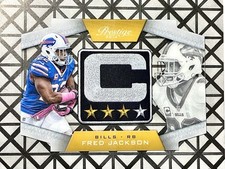 2014 Panini Prestige Fred Jackson Captains Die-Cut Acetate SSP #2 Buffalo Bills
