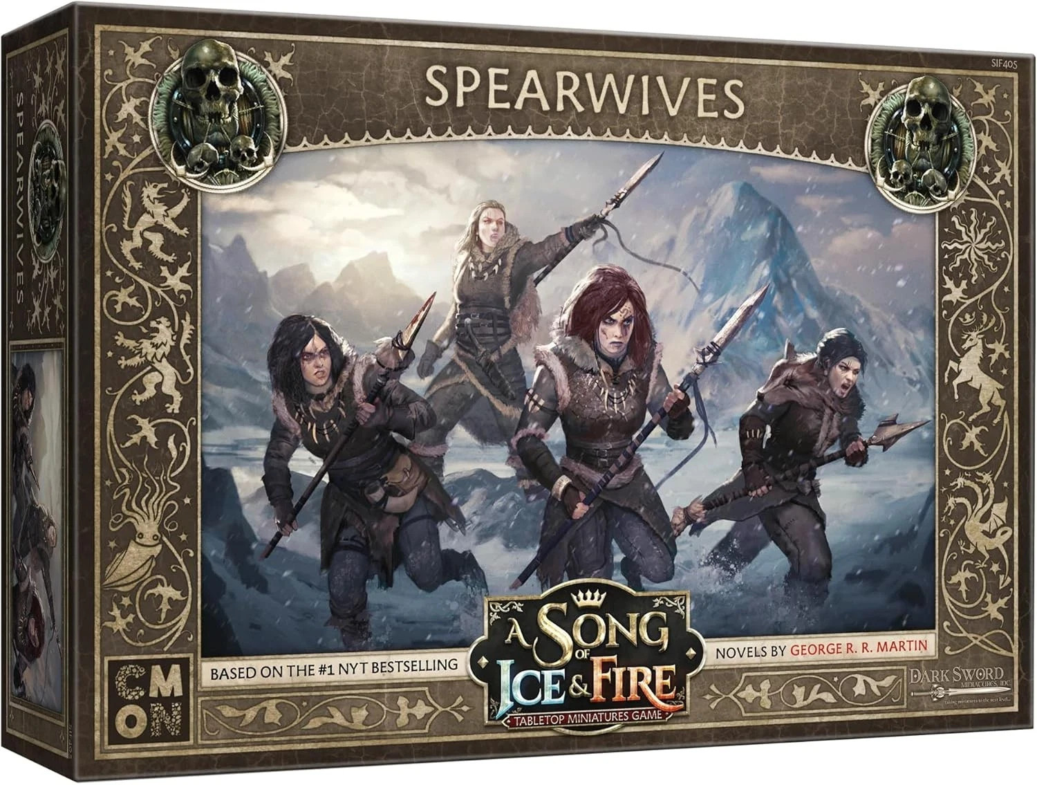 ASOIAF Miniatures Game: Free Folk - Spearwives - New!