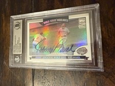 2004 Topps #WSA-JB Johnny Bench World Series Highlights AUTO Beckett Authentic