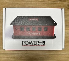 Tablero de pedales de efectos para guitarra Gator Cases GTR-PWR-5 fuente de alimentación aislada