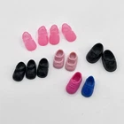 Vintage Kelly Doll Shoe Sister 13 Pc Barbie Assorted Pink Jellies Black Maryjane