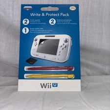 Nintendo Wii U Write  Protect Pack Pink and Yellow 